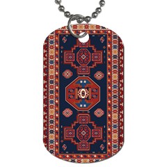 Armenian Old Carpet  Dog Tag (two Sides) by Gohar