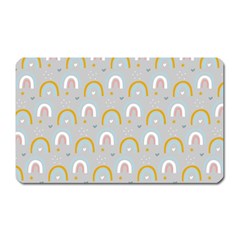 Rainbow Pattern Magnet (rectangular) by ConteMonfrey