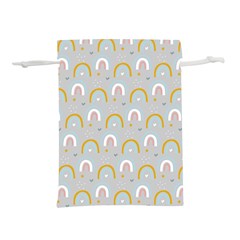 Rainbow Pattern Lightweight Drawstring Pouch (s) by ConteMonfrey