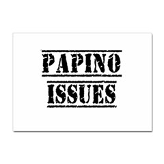 Papino Issues - Funny Italian Humor  Sticker A4 (100 Pack) by ConteMonfrey