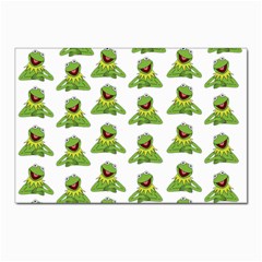 Kermit The Frog Postcard 4 x 6  (pkg Of 10) by Valentinaart