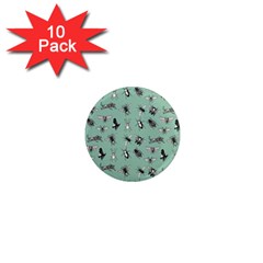 Insects Pattern 1  Mini Magnet (10 Pack)  by Valentinaart