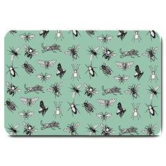 Insects Pattern Large Doormat by Valentinaart