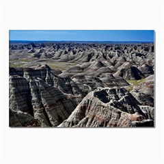 Badlands National Park Nature South Dakota Geology Postcards 5  X 7  (pkg Of 10) by danenraven