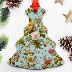 Flowers Vintage Floral Ornament (christmas Tree)  by artworkshop