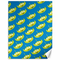 Pattern Aliens Canvas 36  X 48  by artworkshop