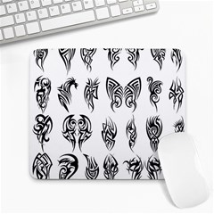 Tattoo Pattern Coin Purse Large Mousepad by artworkshop