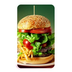 Hamburger Cheeseburger Burger 3d Render Snack Memory Card Reader (rectangular) by Pakemis