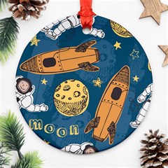 Missile Pattern Ornament (round) by Pakemis