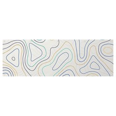 Abstract Colorful Topographic Map Design Vector Banner And Sign 12  X 4  by Pakemis