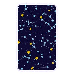 Seamless Pattern With Cartoon Zodiac Constellations Starry Sky Memory Card Reader (rectangular) by Pakemis