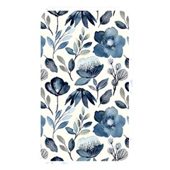 Indigo-watercolor-floral-seamless-pattern Memory Card Reader (rectangular) by Pakemis