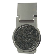 Damask-seamless-pattern Money Clips (round)  by Pakemis