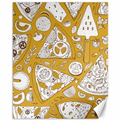 Vector-seamless-pizza-slice-pattern-hand-drawn-pizza-illustration-great-pizzeria-menu-background - Canvas 16  X 20  by Pakemis