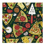 Vector-seamless-pizza-slice-pattern-hand-drawn-pizza-illustration-great-pizzeria-menu-background Banner and Sign 4  x 4  Front