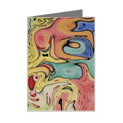 Abstract Art Mini Greeting Card by gasi