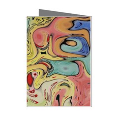 Abstract Art Mini Greeting Cards (pkg Of 8) by gasi