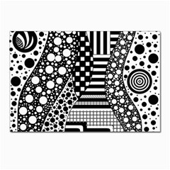 Black And White Postcards 5  X 7  (pkg Of 10) by gasi