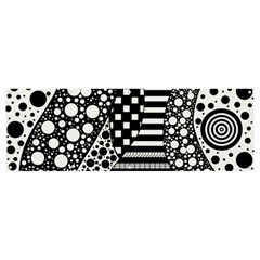 Black And White Banner And Sign 12  X 4  by gasi