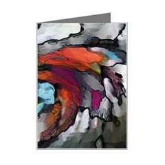 Abstract Art Mini Greeting Card by gasi