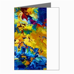 Abstract Art Greeting Cards (pkg Of 8) by gasi