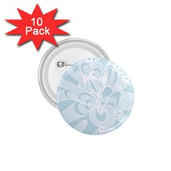 Blue 2 Zendoodle 1 75  Buttons (10 Pack) by Mazipoodles