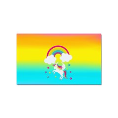 Unicorn Einhorn Licorne Sticker Rectangular (10 Pack) by gasi