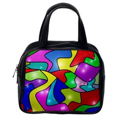 Modern Art Classic Handbag (one Side) by gasi