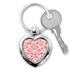 Background Graphic Beautiful Wallpaper Art Key Chain (heart) by Uceng