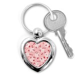 Background Graphic Beautiful Wallpaper Art Key Chain (Heart) Front