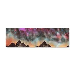 Mountain Space Galaxy Stars Universe Astronomy Sticker Bumper (10 Pack) by Uceng