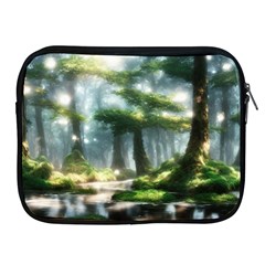 Forest Wood Nature Lake Swamp Water Trees Apple Ipad 2/3/4 Zipper Cases by Uceng