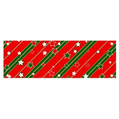 Christmas Paper Star Texture Banner And Sign 6  X 2  by Uceng