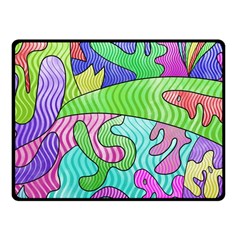 Colorful Stylish Design Fleece Blanket (small) by gasi