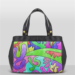 Colorful Stylish Design Oversize Office Handbag by gasi