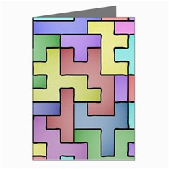 Colorful Stylish Design Greeting Cards (pkg Of 8) by gasi