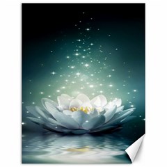 Sparkle Lotus Canvas 12  X 16  by Sparkle