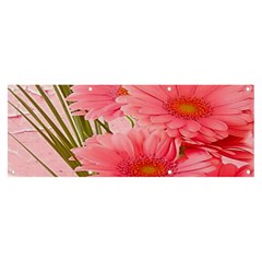 Nature Flowers Banner And Sign 8  X 3  by Sparkle