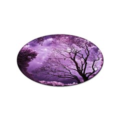 Violet Nature Sticker Oval (10 Pack) by Sparkle