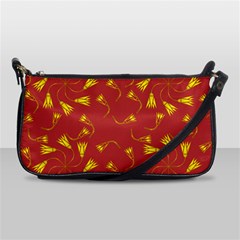 Background Pattern Texture Design Shoulder Clutch Bag by Ravend