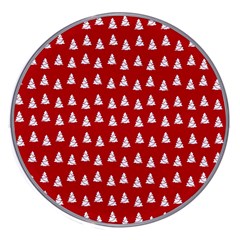 White Christmas Tree Red Wireless Charger by TetiBright