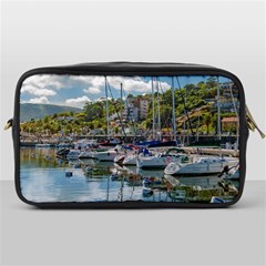 Piriapolis City Port, Maldonado, Uruguay Toiletries Bag (one Side) by dflcprintsclothing