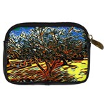 Colorful Verona Olive tree Digital Camera Leather Case Back