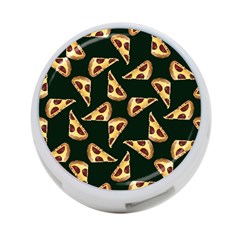 Pizza Slices Pattern Green 4-port Usb Hub (one Side) by TetiBright