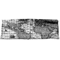 Antique Mapa Mundi Revisited Body Pillow Case (dakimakura) by ConteMonfrey