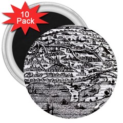 Old Civilization 3  Magnets (10 Pack)  by ConteMonfrey