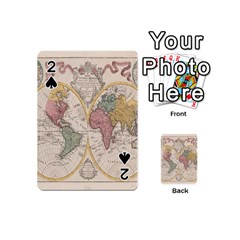 Mapa Mundi 1775 Playing Cards 54 Designs (mini) by ConteMonfrey