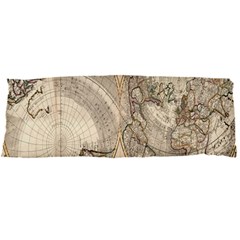 Mapa Mundi - 1774 Body Pillow Case Dakimakura (two Sides) by ConteMonfrey