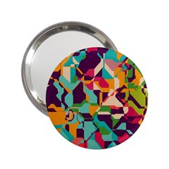 Retro Chaos                                                                       2 25  Handbag Mirror by LalyLauraFLM