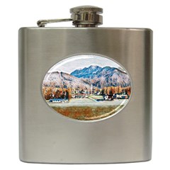 Trentino Alto Adige, Italy  Hip Flask (6 Oz) by ConteMonfrey